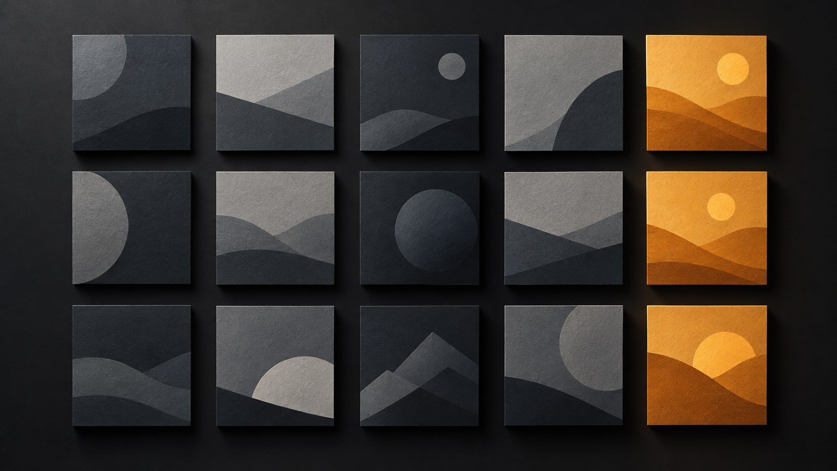 Clean profile grid illustration with an original-heavy mix and a small highlighted reposts column