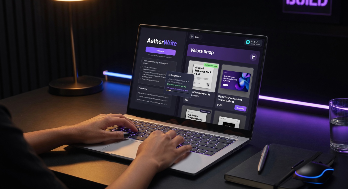 How I Made $5,100 From a Single Faceless Post Selling AI Digital Products