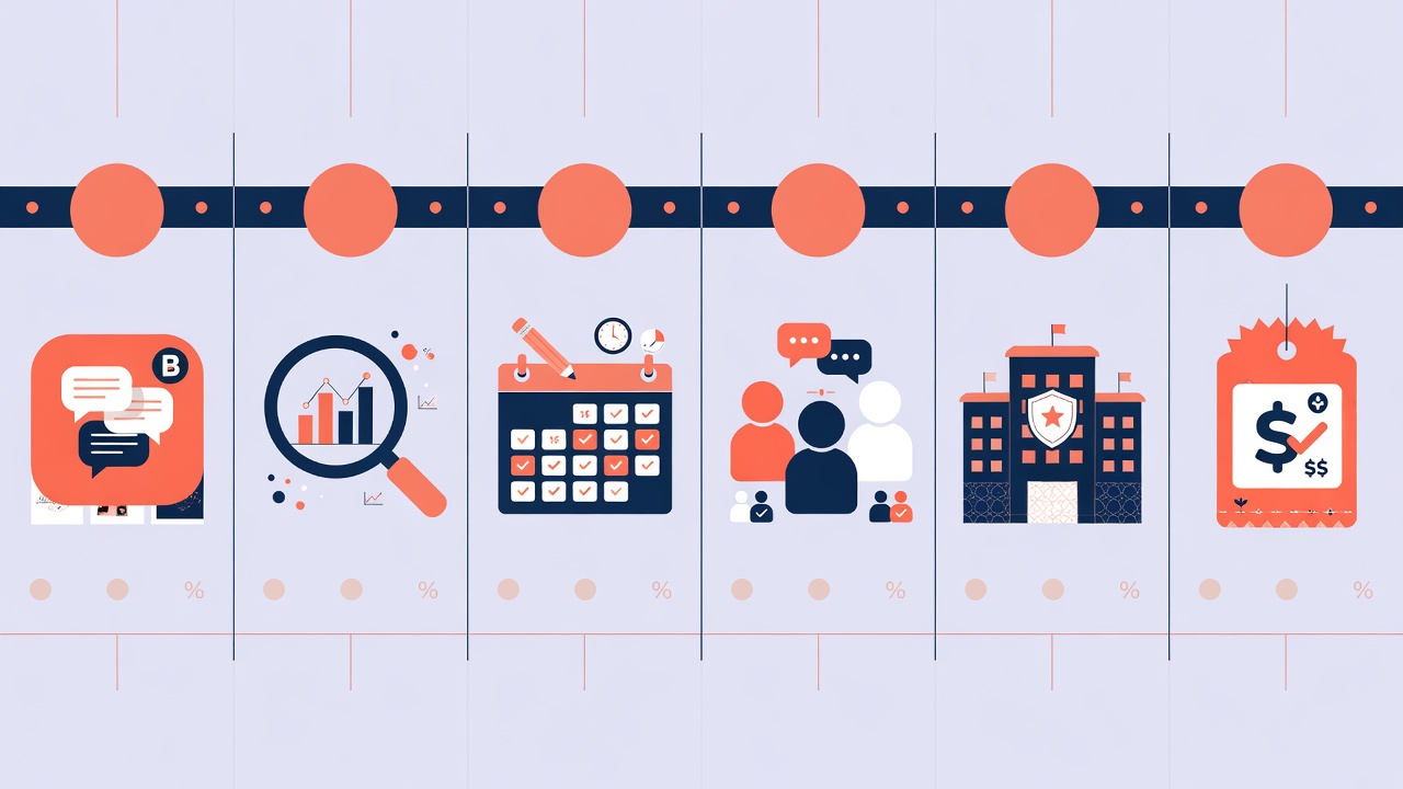Comparison framework of six top Threads scheduling tools showing different features and use cases