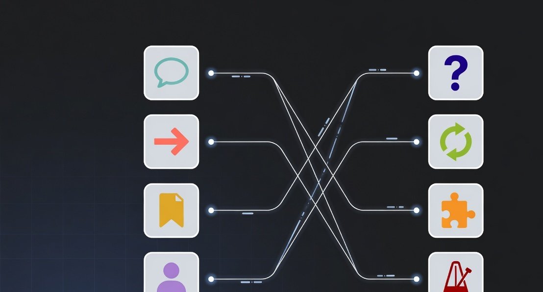 A framework diagram mapping four engagement gaps to four controllable levers with connecting lines