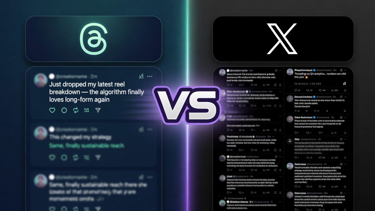 Threads vs X for Creators in 2026: Which Platform Actually Drives Growth
