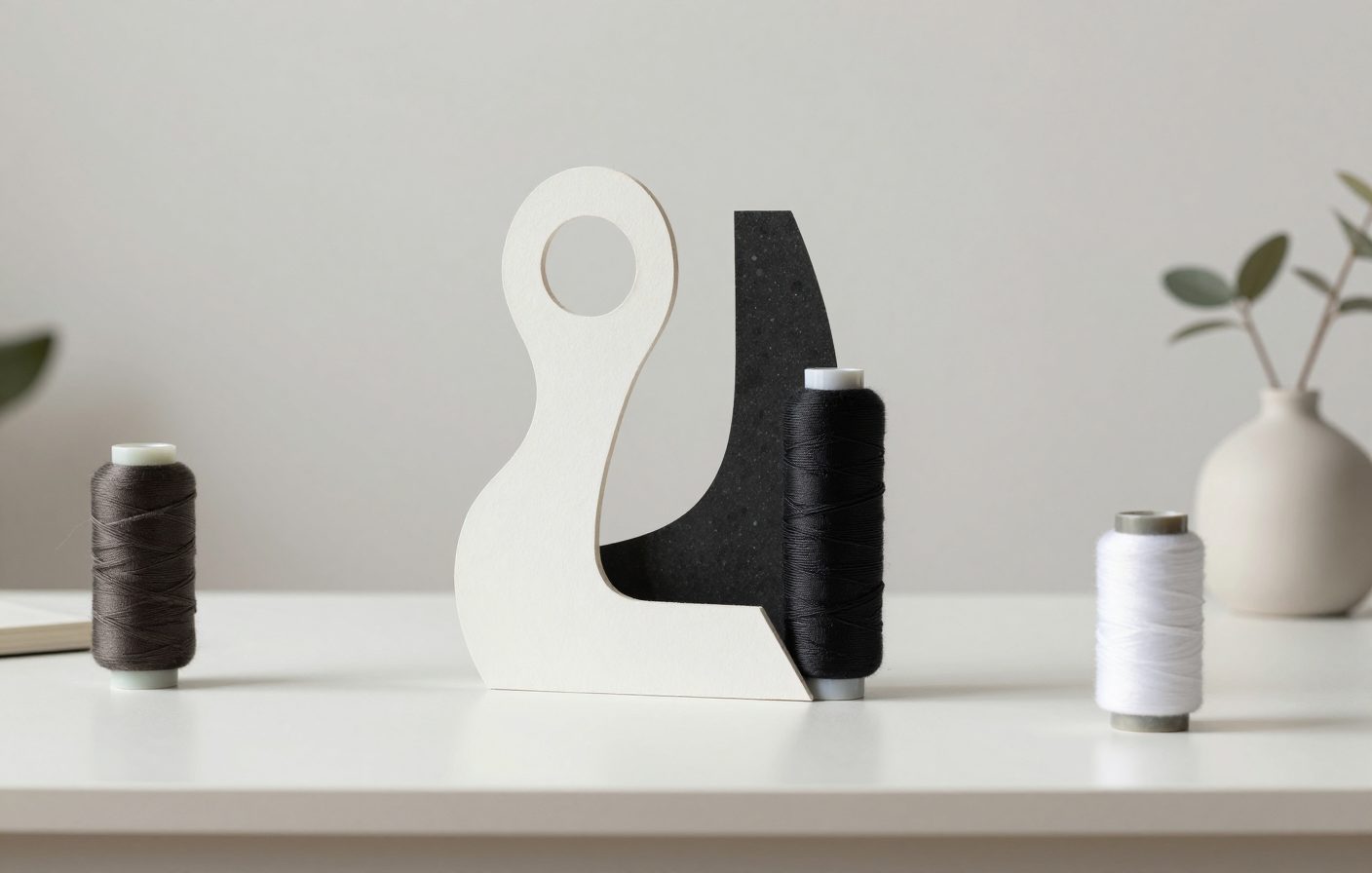 A professional, minimalist workspace with a and , representing a thoughtful approach to content strategy.