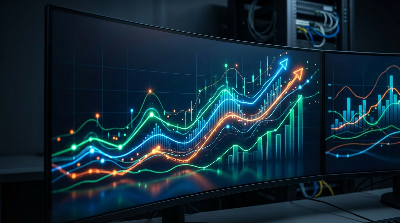 Analytics dashboard tracking Threads content performance